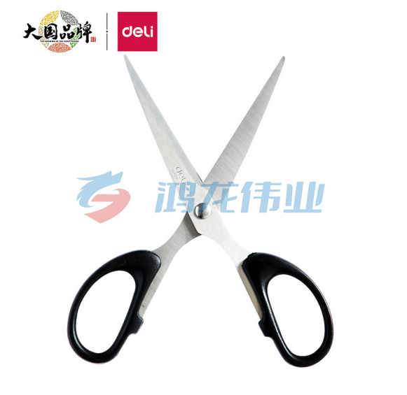 得力(deli)6034 160mm剪刀(单位:把)黑