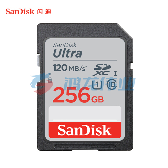 闪迪（SanDisk）256GB SD存储卡 C10 至尊高速版内存卡SDSDUNR-256G-ZN6IN  读速120MB/s