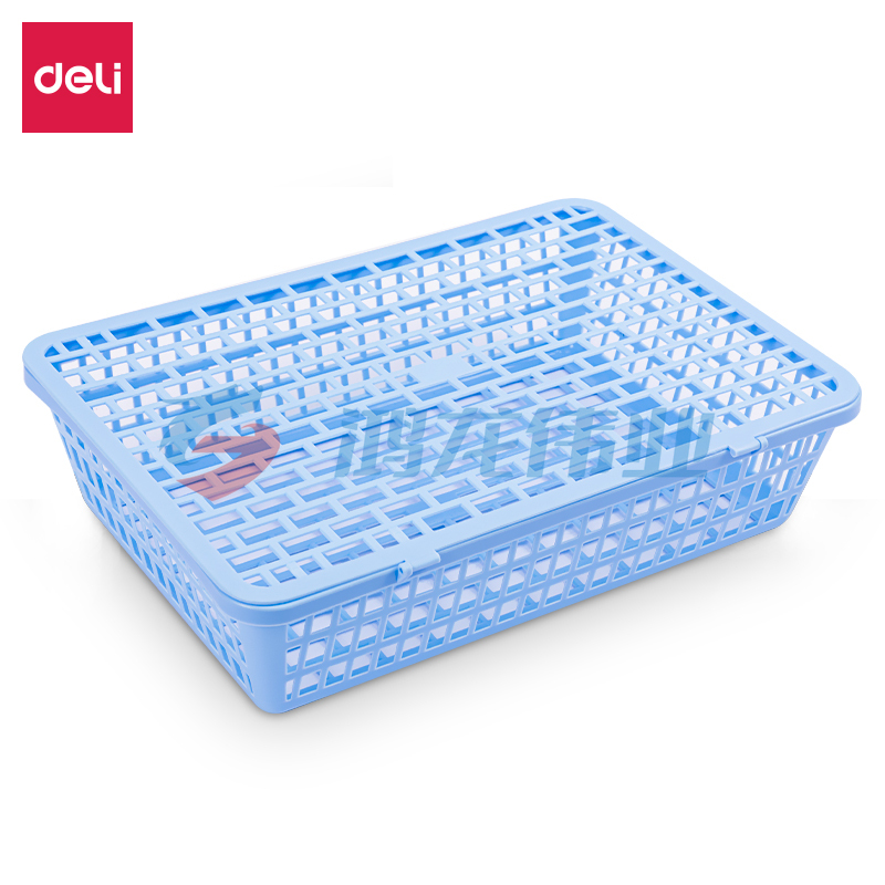 得力924公文篮(浅蓝)(只)