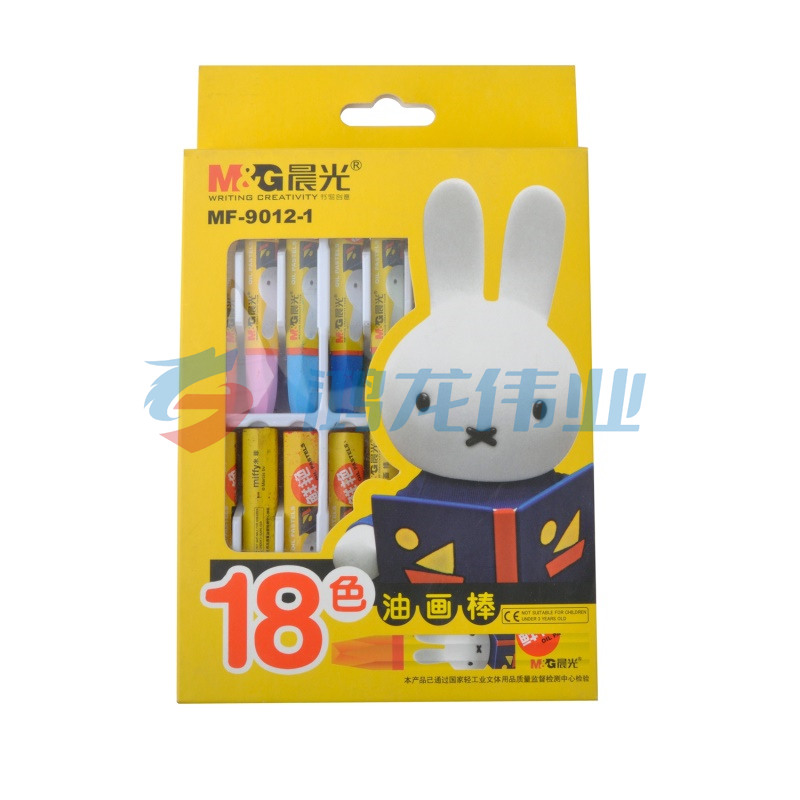 晨光 M＆G 18色油画棒 MF9012-1  18色/盒