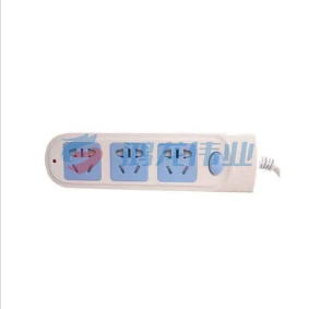 公牛 GN-606A 5米 总控三联 电源插座 蓝白款