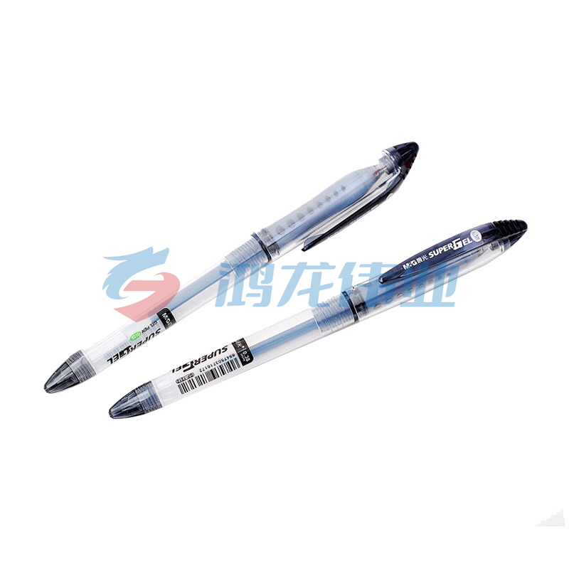 晨光 M＆G 拔帽中性笔 GP-1212 0.38mm (黑色) 12支/盒 (替芯 AGR64072)