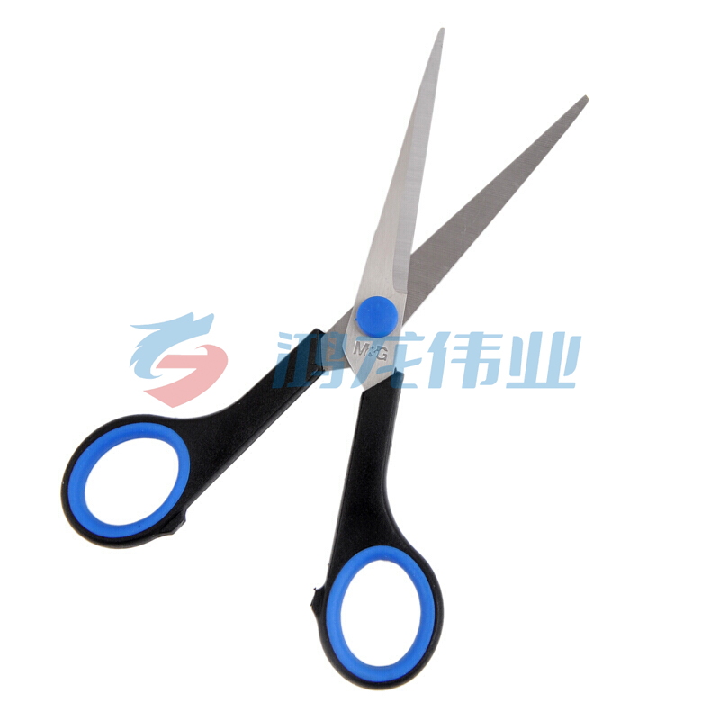 晨光 M＆G 办公剪刀 ASS91306 174mm (蓝色、红色、黄色、绿色) 12把/盒 (颜色随机)