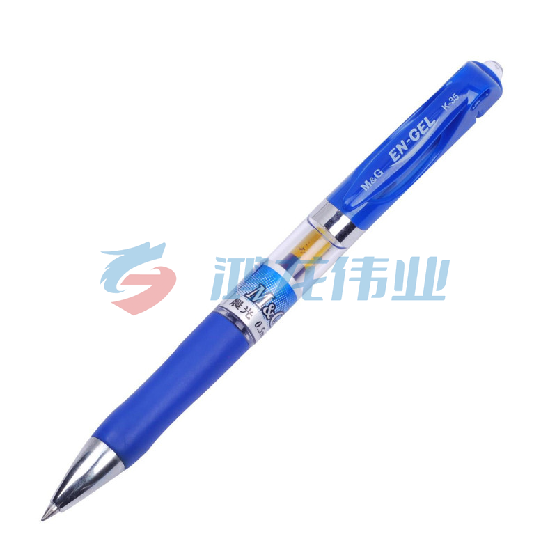 晨光 M＆G 按动中性笔 K-35 0.5mm (蓝色) 12支/盒 (替芯 G-5)