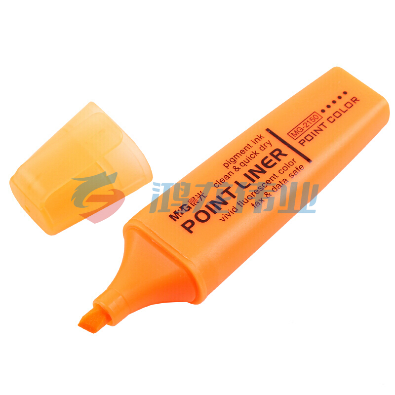 晨光 M＆G 荧光笔 MG-2150 5.0mm (橙色) 12支/盒