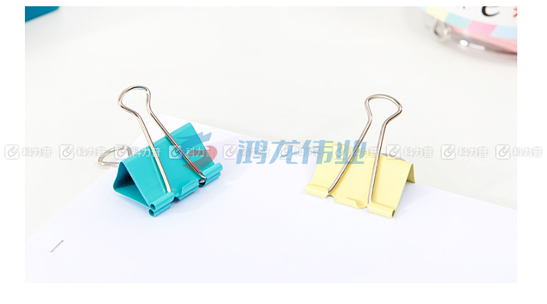 晨光 M＆G Eplus彩色长尾夹 ABS92739 41mm  24个/筒