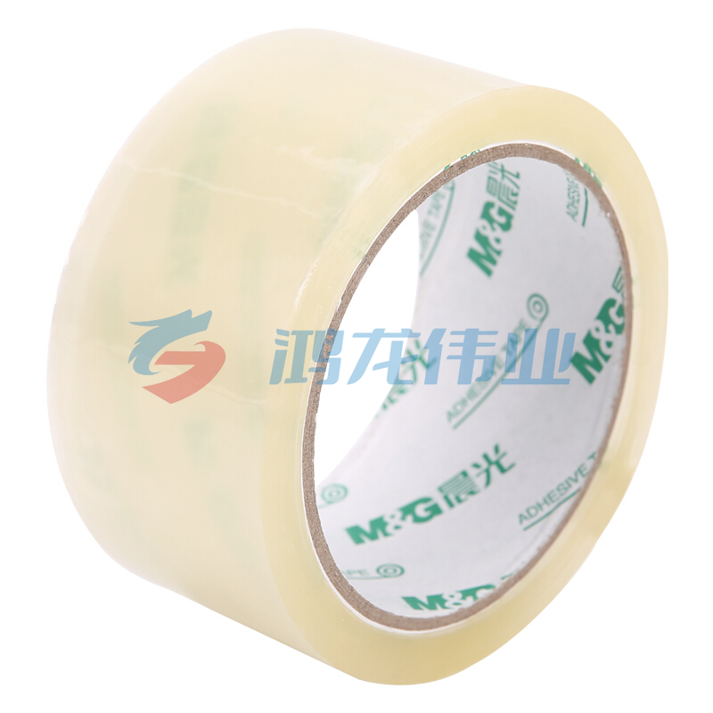 晨光 M＆G 普透封箱胶带 AJD97328 48mm*60y  6卷/筒 (单卷售)