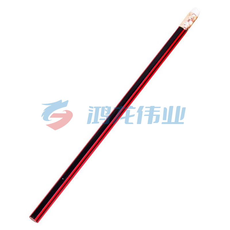 晨光 M＆G 红黑色抽条笔杆HB铅笔 AWP30802  12支/盒