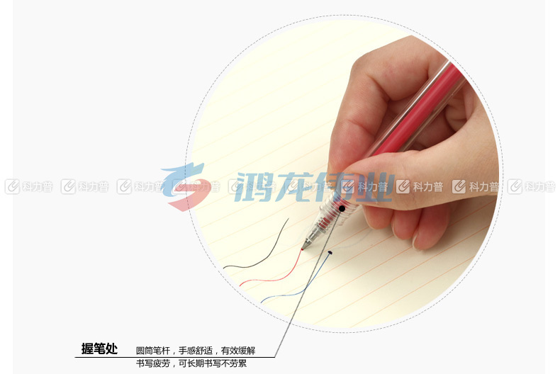 晨光 M＆G 中性笔 AGP87902 0.5mm (红色) 12支/盒 (替芯：G-5)