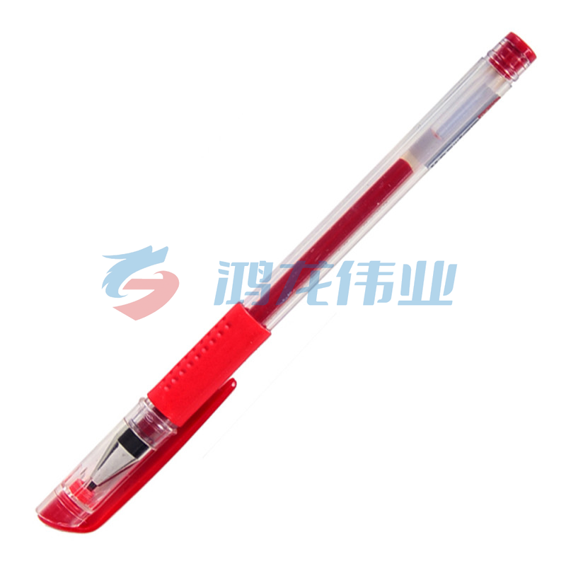 晨光 M＆G 拔帽中性笔 Q7 0.5mm (红色) 12支/盒 (替芯 MG6102)