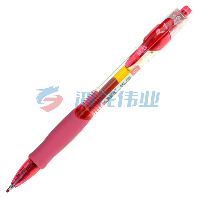 晨光 M＆G 按动中性笔 GP-1008 0.5mm (红色) 12支/盒 (替芯 G-5)
