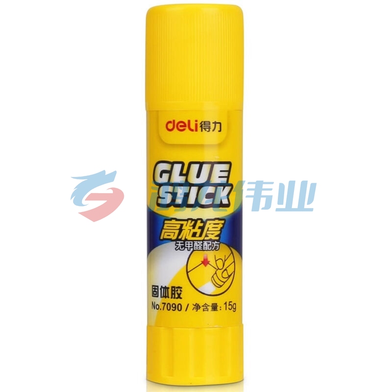 得力(deli)15g高粘度PVP固体胶水/胶棒 7090