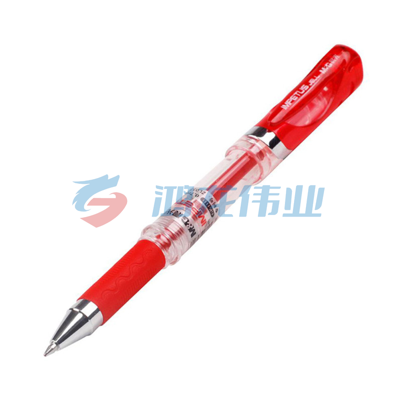 晨光 M＆G 拔帽中性笔 GP-1111 0.7mm (红色) 12支/盒 (替芯：MG6128)