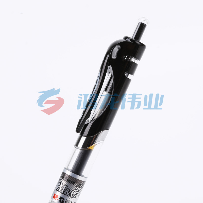 晨光 M＆G 按动中性笔 K-35 0.5mm (黑色) 12支/盒 (替芯 G-5)