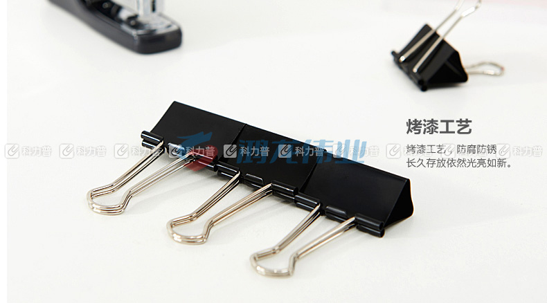 晨光 M＆G Eplus盒装黑色长尾夹 ABS92727 41mm  12个/盒 12盒/包 108盒/箱