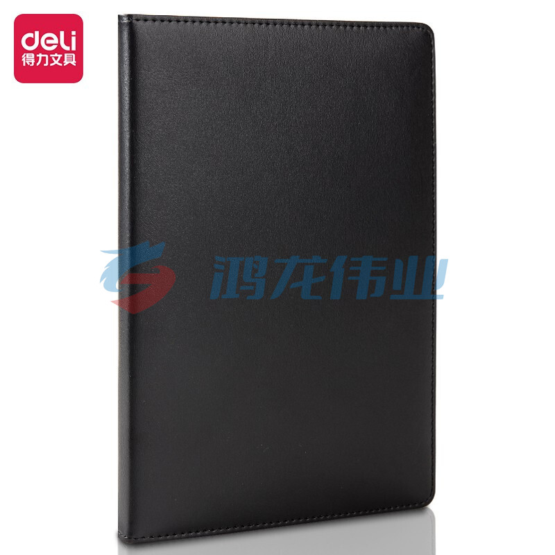 得力(deli) 3161商务皮面笔记本16开-112张(黑色)GDSM