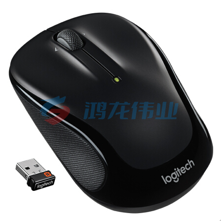 罗技(Logitech)M325s 鼠标 无线鼠标 办公鼠标 对称鼠标 优联 黑色 带无线2.4G接收器 XTGM01311219034448