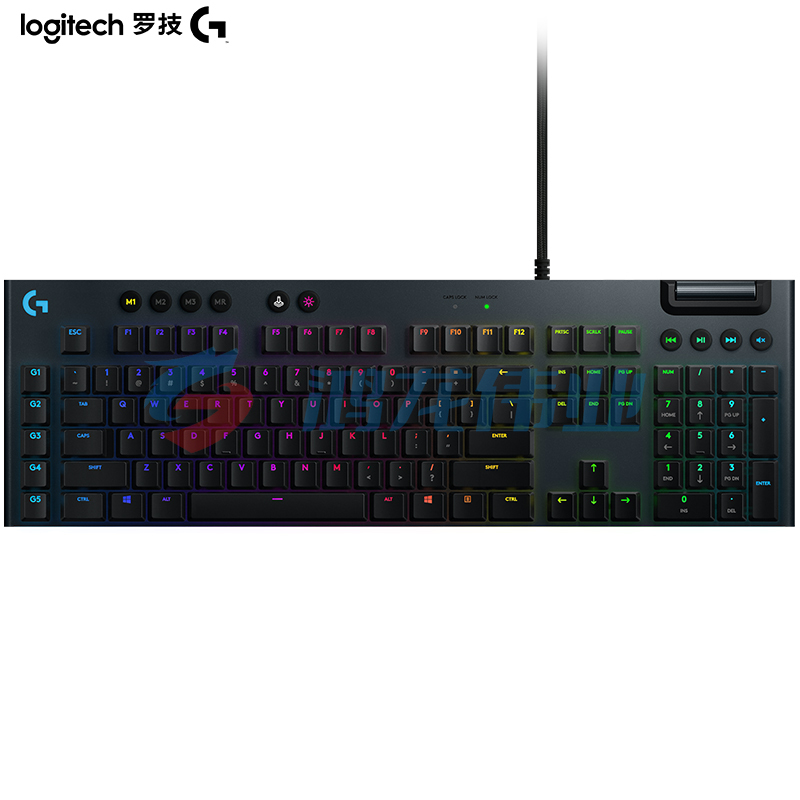 罗技(G)G813 超薄 RGB 矮轴 全尺寸机械游戏键盘 (C轴)类青轴 (XTGM202307211318202)