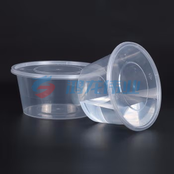 一次性餐盒圆形  1000ML  300个/箱