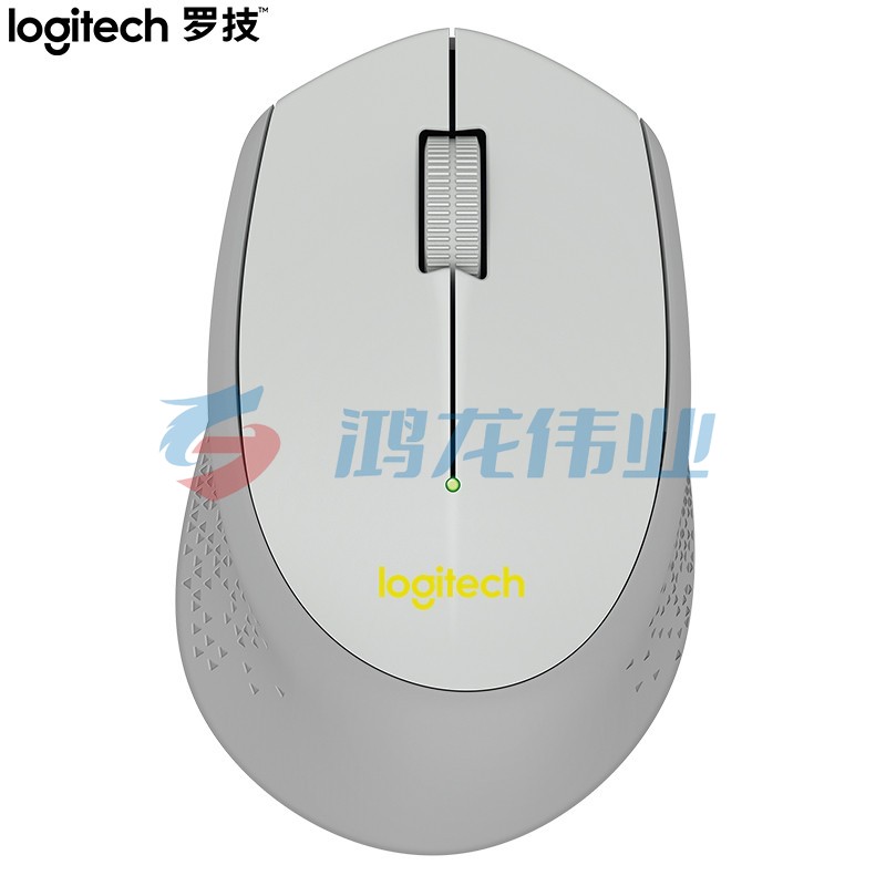 罗技(Logitech)M275(M280) 鼠标  无线鼠标 办公鼠标 右手鼠标 灰色 带无线2.4G接收器  (XTGM202307211318526)