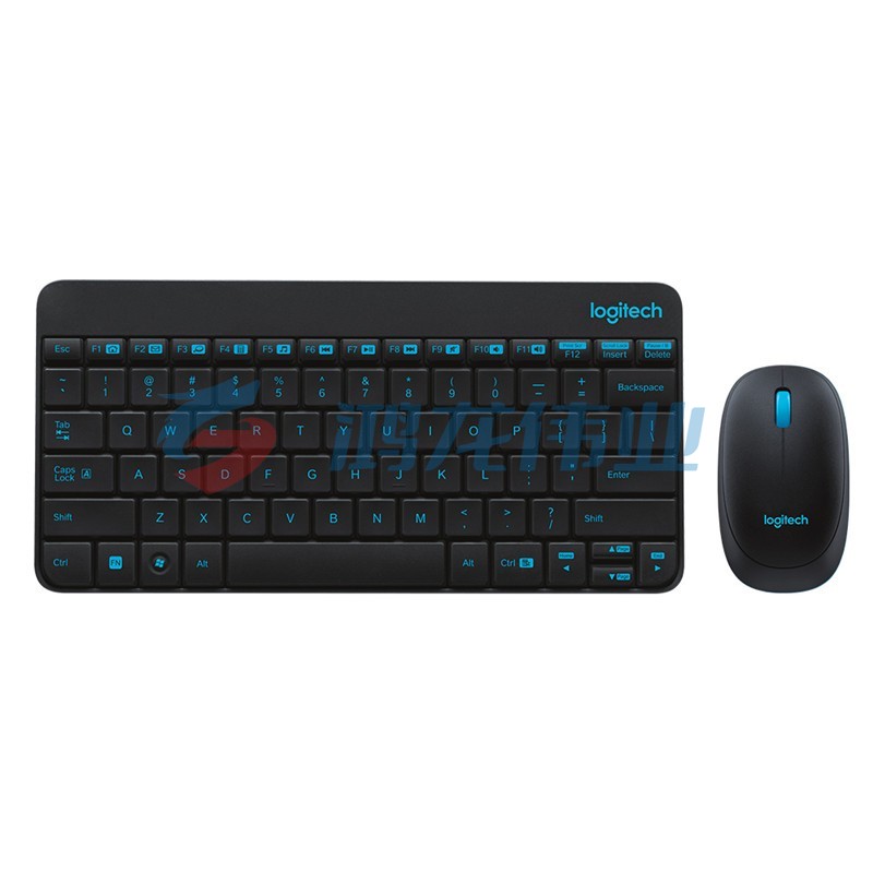 罗技(Logitech)MK245  Nano 键鼠套装 无线键鼠套装 办公键鼠套装 黑色 带无线2.4G接收器  (XTGM2023072113183210)