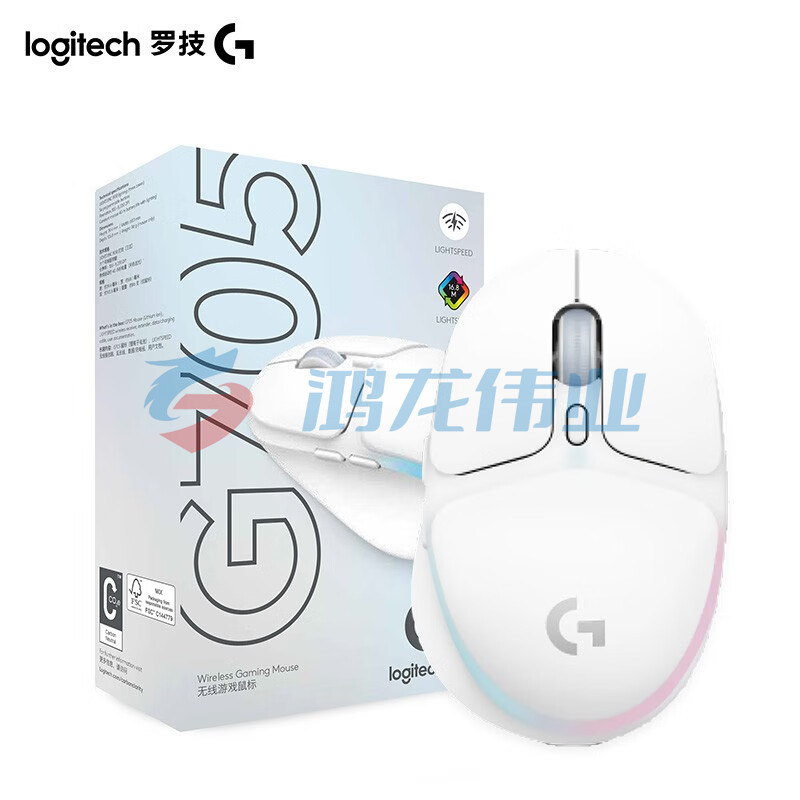罗技(G) G705极光系列无线蓝牙鼠标双模连接RGB流光灯效轻量化设计G705  (XTGM2023072113170210)