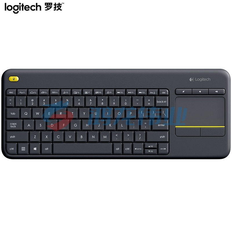 罗技(Logitech)K400 Plus 无线键盘  TJHX07041257206352