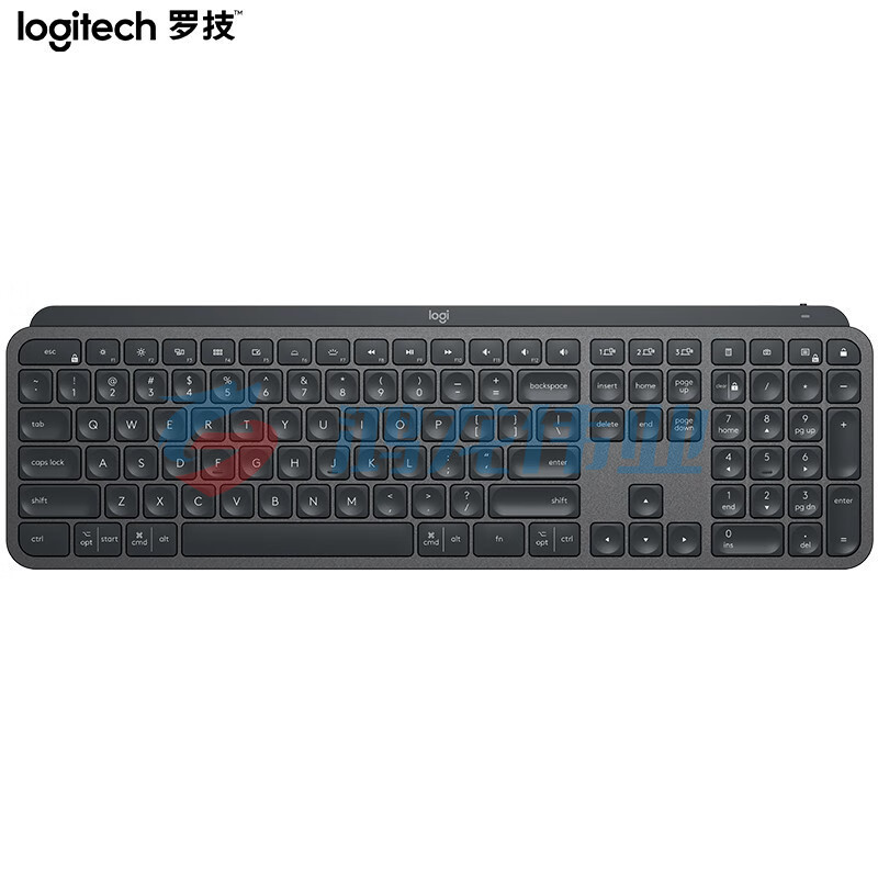 罗技(Logitech)MX Keys 键盘 无线蓝牙键盘 超薄 全尺寸 智能背光 深灰色  (XTGM202307211318426)