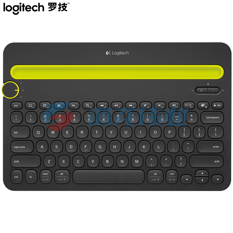 罗技(Logitech)K480 键盘 无线蓝牙键盘 办公键盘 女性 便携 超薄键盘 笔记本键盘 黑色  (XTGM202307211318522)