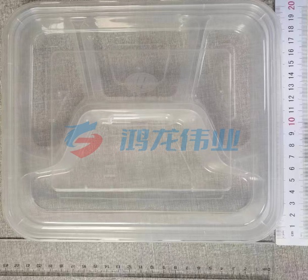 一次四格餐盒 带盖 150套/箱