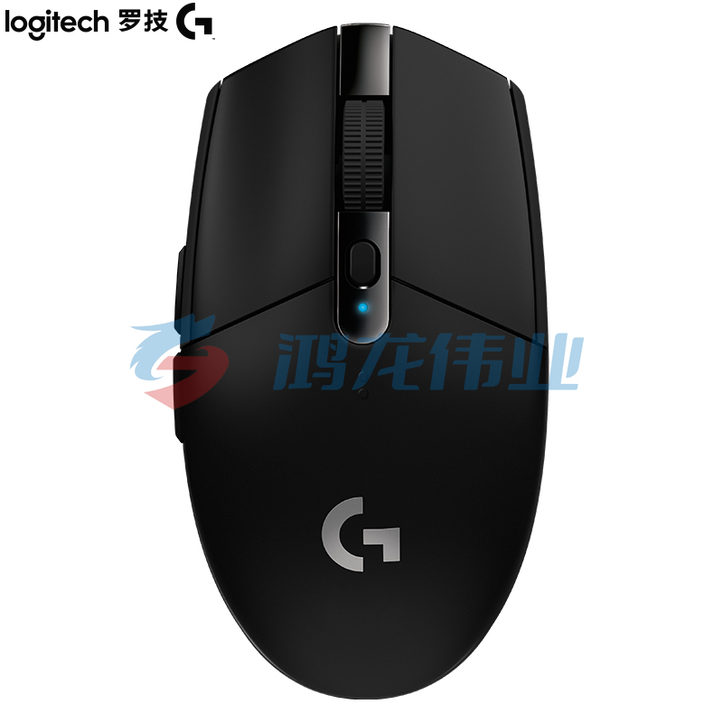 罗技(G)G304 LIGHTSPEED无线鼠标  黑色 12000DP (XTGM202307211318109)I