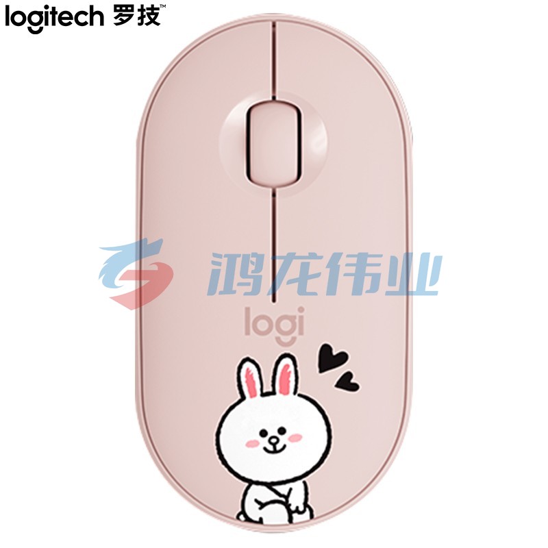 罗技(Logitech) Pebble无线蓝牙鼠标 LINE FRIENDS系列-可妮兔 (XTGM202307211318219
