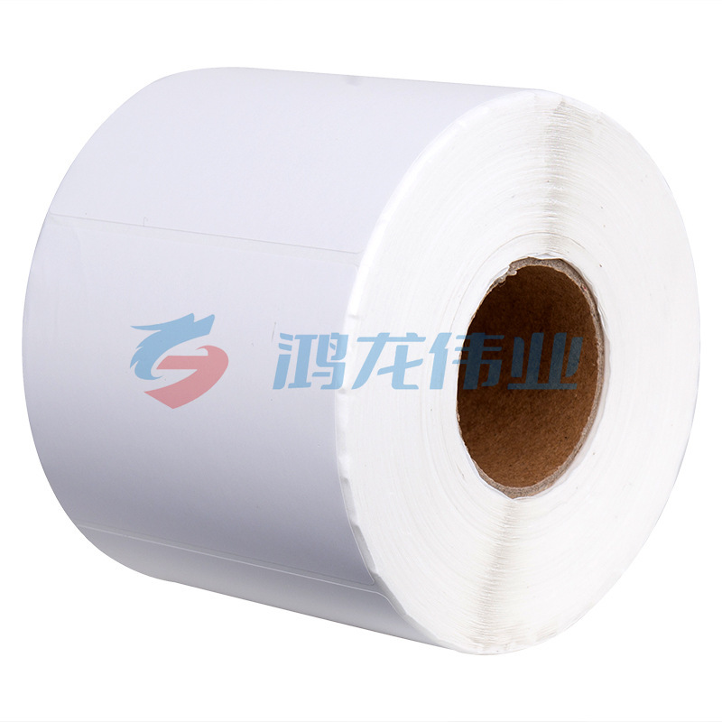 1100706845EA 得力 12006 三防热敏标签纸 80*60mm-800张(1卷/筒) 白色 卷