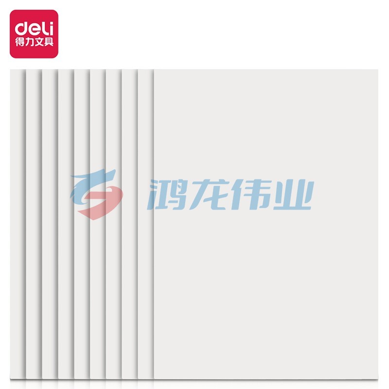 得力(deli)3433-6 10本16K/20张空白信纸信稿纸
