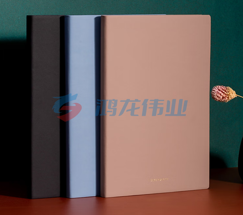 得力(deli)22284 A5/96张莫兰迪色系皮面本 210mm*143mm(蓝)