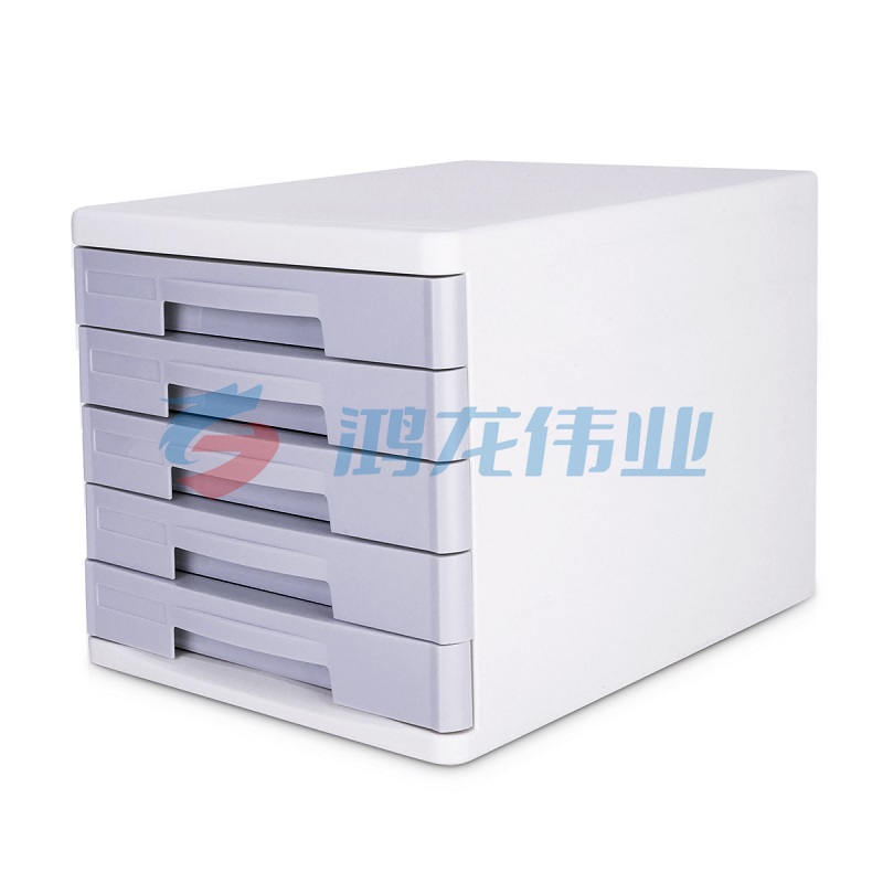 得力(deli) 得力9762五层文件柜(浅灰)