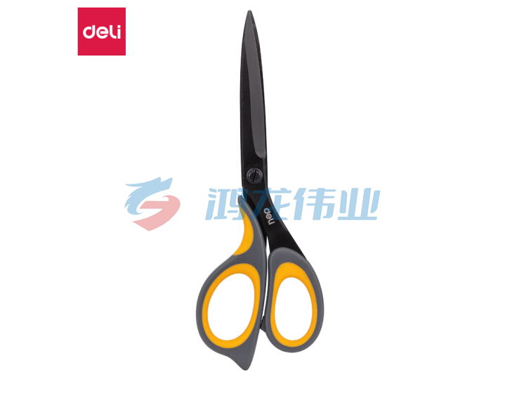 得力77757剪刀(把)灰