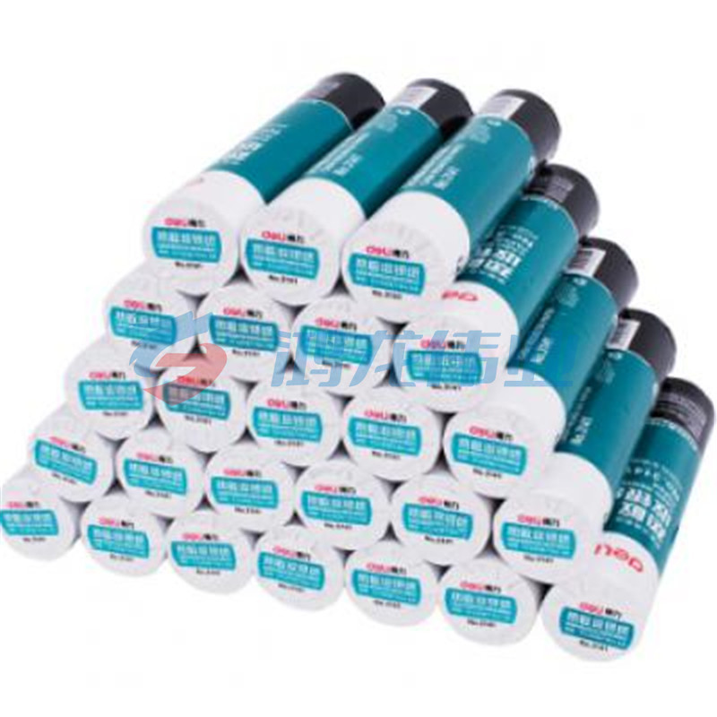 得力 3141 57mm*50mm*18 热敏收银纸 (57*50mm)单筒