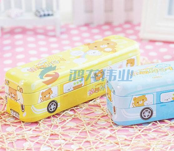 得力95559文具盒(黄色)