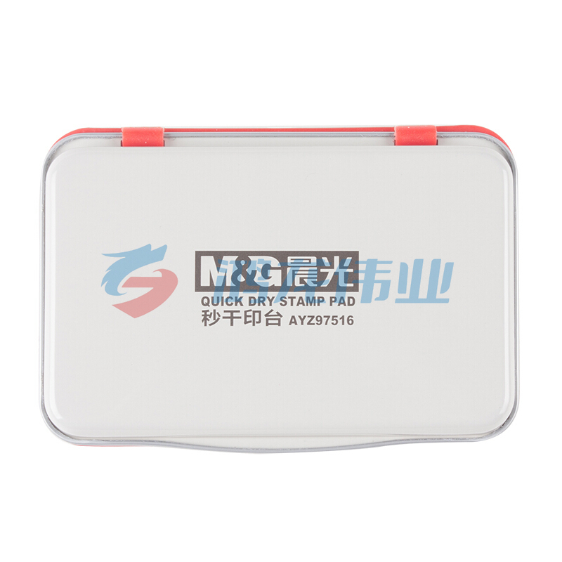 晨光/M&G AYZ97516 文具  印台  长方形 红色 1个  TJZ202305061447465