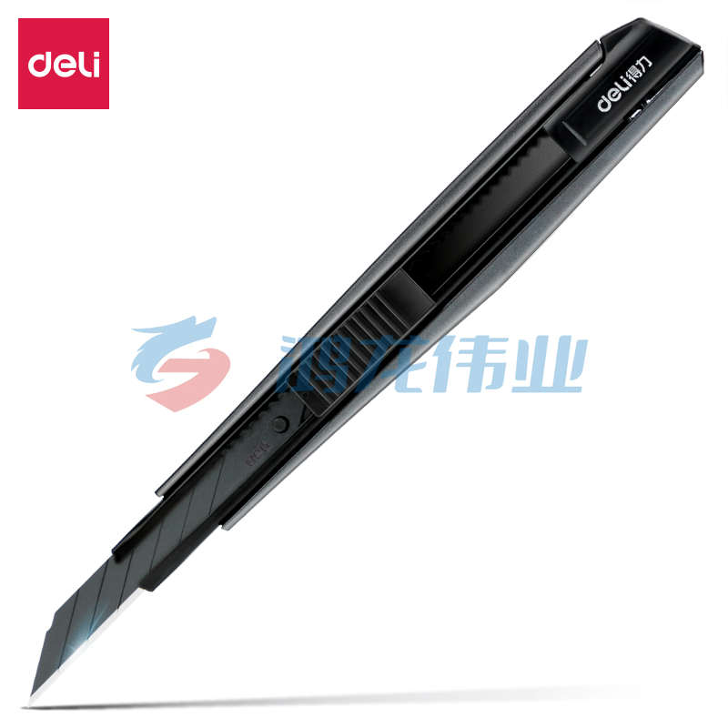 得力(deli) 2037S美工刀(深灰)(把)