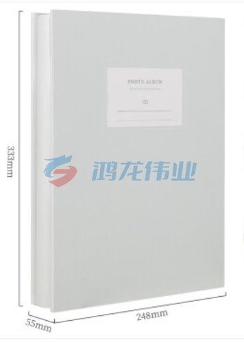 得力相册900张大容量宝宝照片纪念册收藏册幼儿园毕业相册6寸相册本插页式3寸5寸7寸8寸10寸收 5寸相册(浅灰色)- 可放320张
