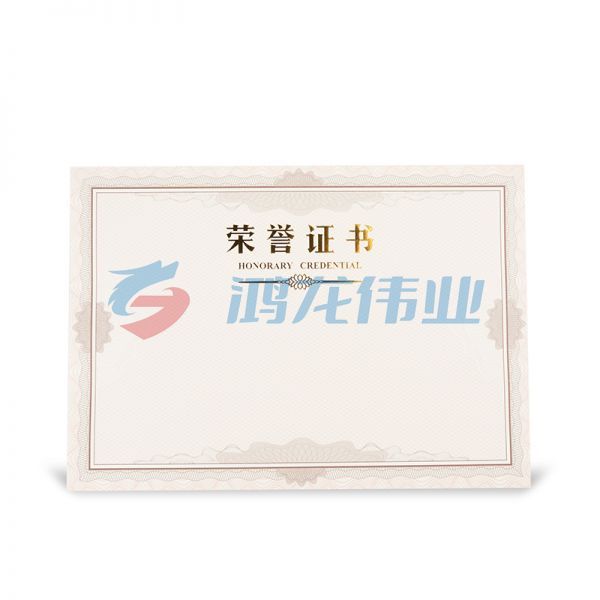 荣誉证书内芯纸A4 12张/包