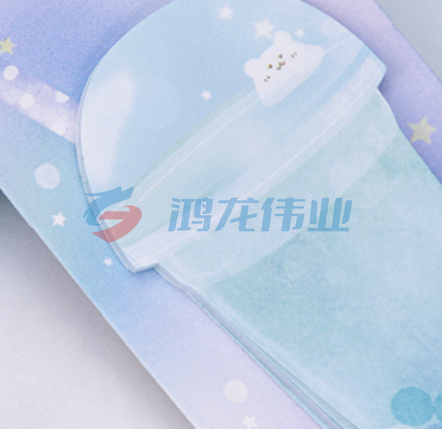 得力66555学生记事贴(混)43mm*71mm-30页(包)