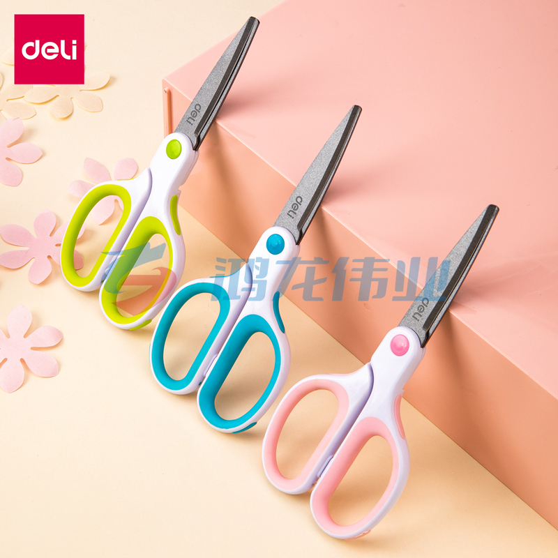得力6054特氟龙剪刀(混)(把)....