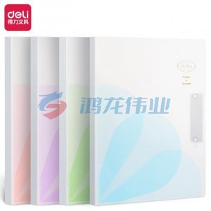 得力 64522 A4粉享季试卷夹(绿)(个)