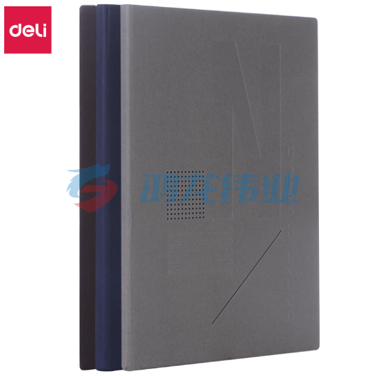 得力3290高档硬抄本-290mm*210mm/80张(混)