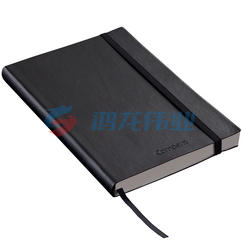 齐心 C8003 Compera 皮面笔记本 A6 146张(黑色)