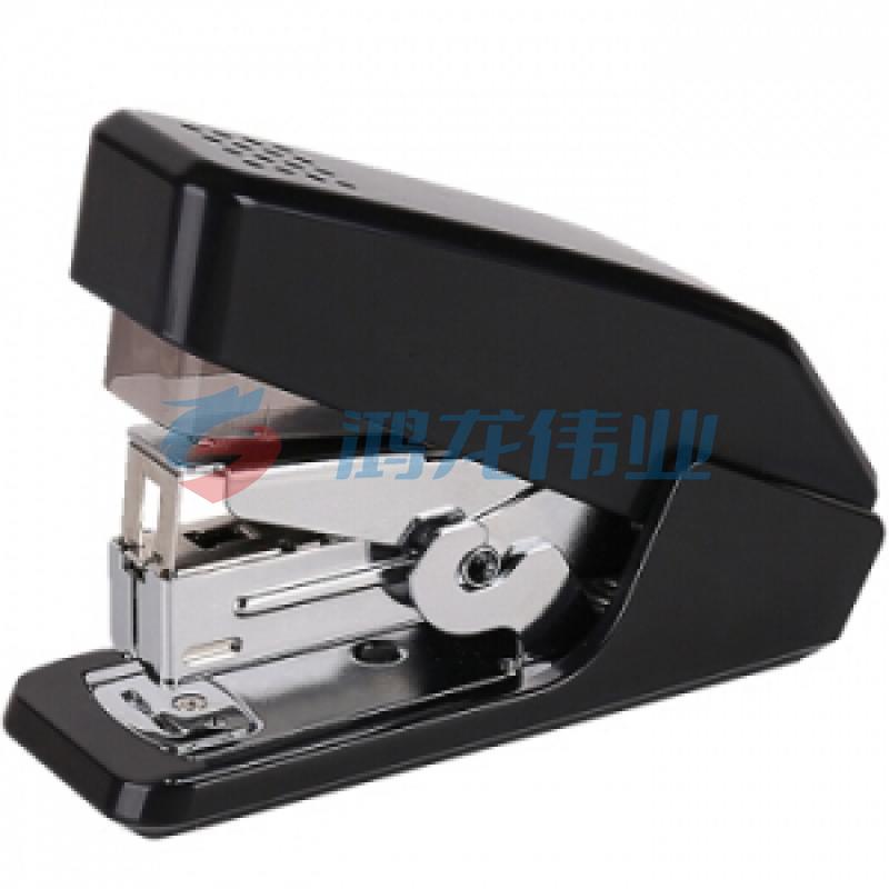 得力(deli)0467 中号省力型订书机 适配12#钉 黑色