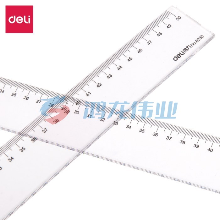 得力(deli)6250直尺50cm